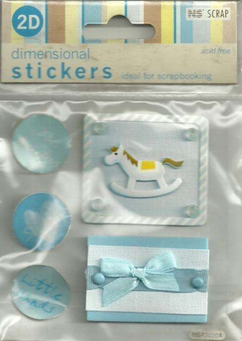 Scrapbooking Dimensional Stickers back