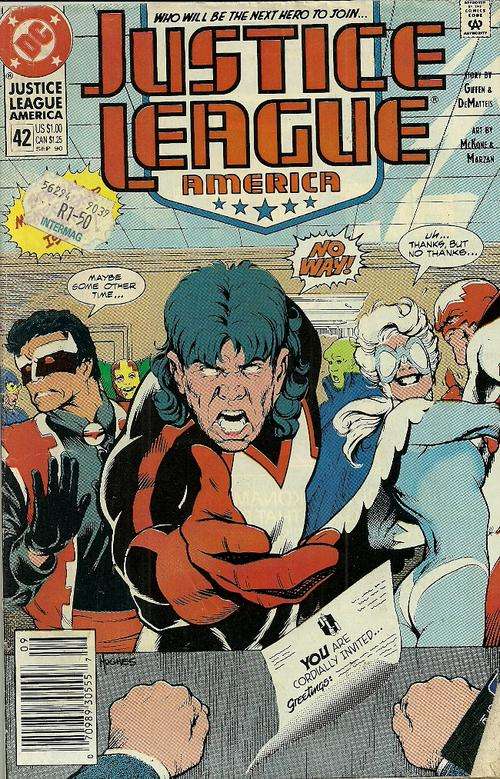 JUSTICE LEAGUE AMERICA - Issue # 42 Sep 1990