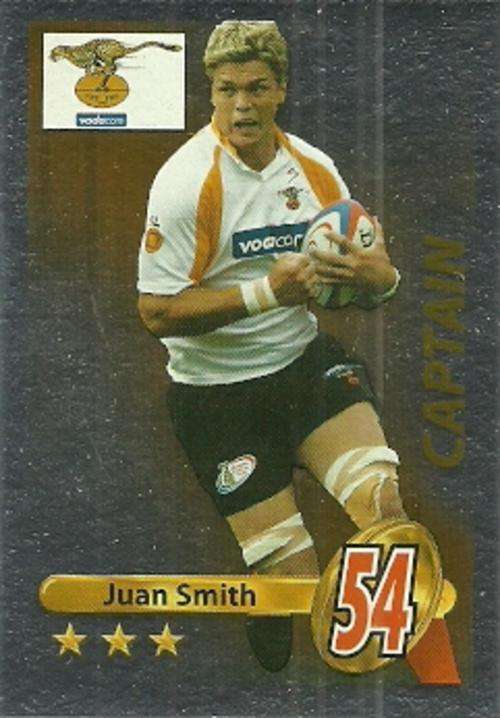 JUAN SMITH - 2009 BIG BALL RUGBY COLLECTION CAPTAIN  CARD