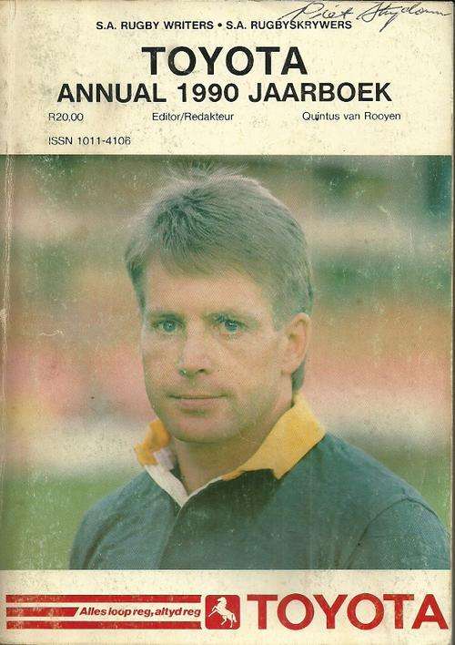 1990 SA Rugby Annual Book