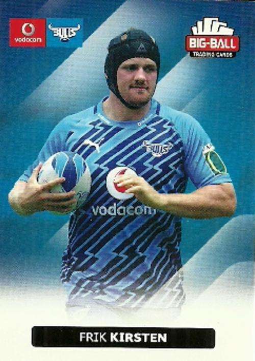 FRIK KIRSTEN - 2012 BIG BALL RUGBY BASE CARD 026