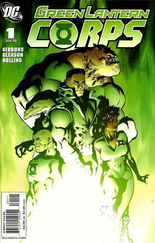 GREEN LANTREN CORPS - Issue # 1 Aug 2006