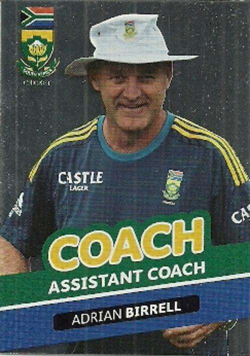 ADRIAN BIRRELL - 2014 BIG BALL HEROES COACH FOIL CARD # 021
