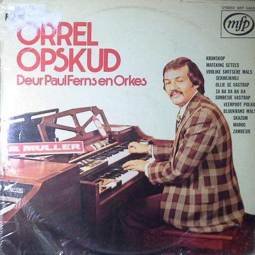 Deur Paul Frens en Orkes - ORREL OPSKUD  LP Vinyl Record