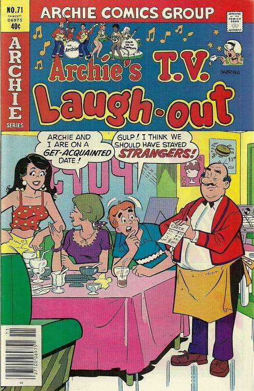 Archie's T.V. Laugh-out Issue # 71 Nov 1979