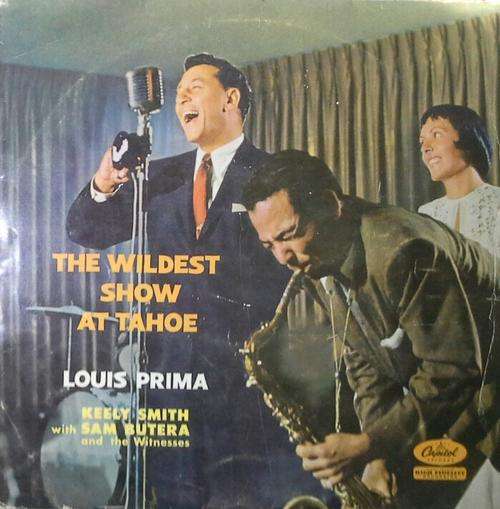 The Wildest Show At Tahoe - Louis Prima LP Vinyl Record