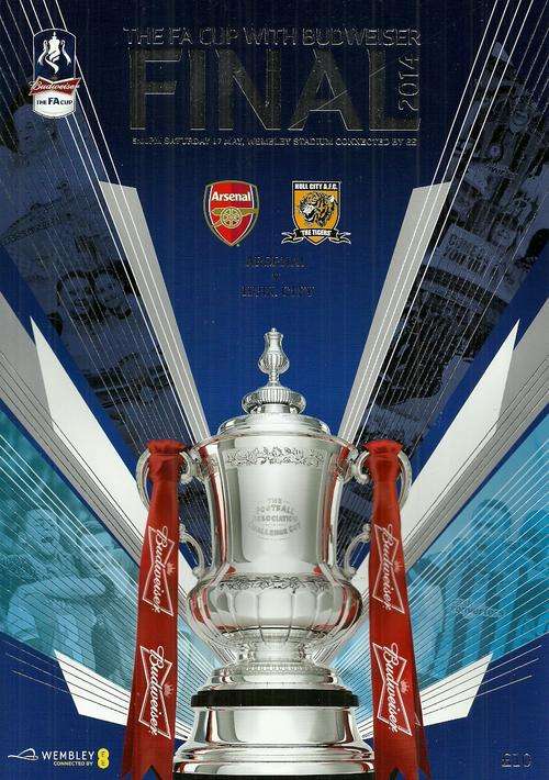 Arsenal v Hull City 2014 FA Cup Final Programme