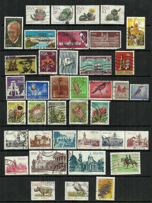 South Africa Stamps Collection FU
