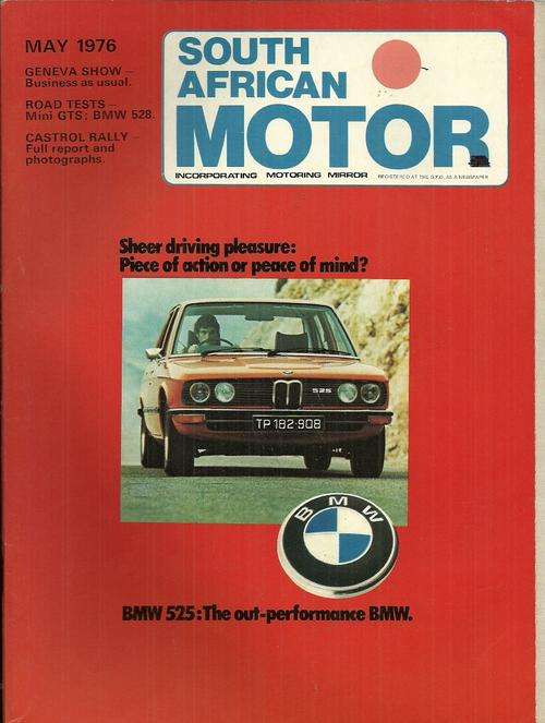 South African MOTOR Magazine - May 1976 Issue