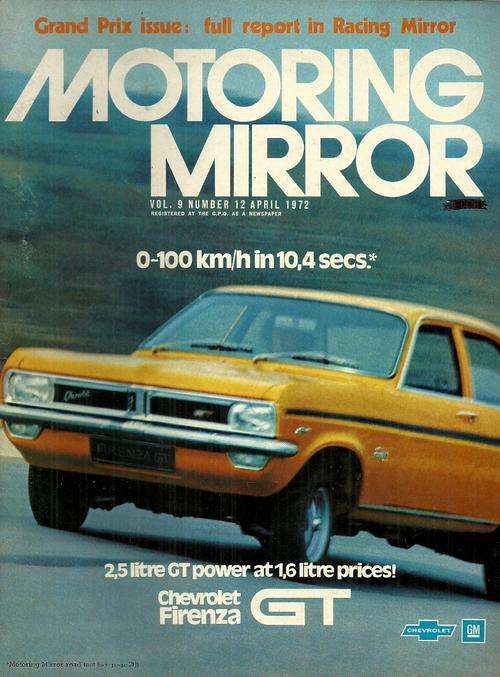 Motoring Mirror Magazine - Apr 1972 Issue