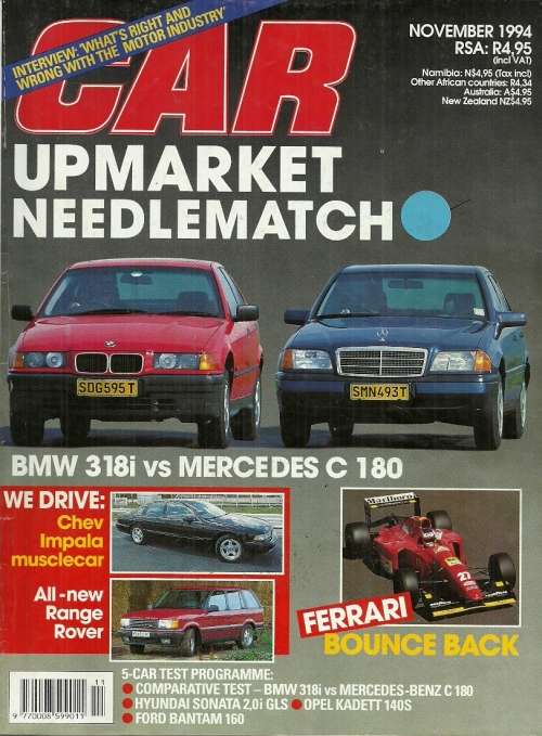 CAR Magazine - Nov 1994 Issue