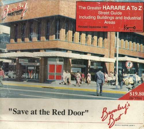The Greater HARARE A to Z Street Guide - Revised Sep. 1991 Edition