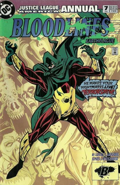 JUSTICE LEAGUE AMERICA - Annual # 7 , 1993