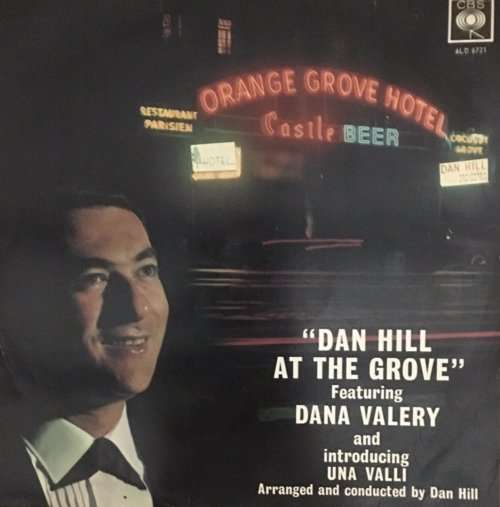 DAN HILL AT THE GROVE LP Vinyl Record