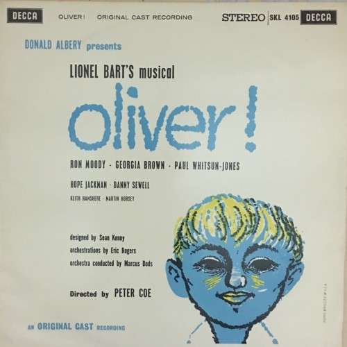 Lionel Bart`s Musical - Oliver ! LP Vinyl Record