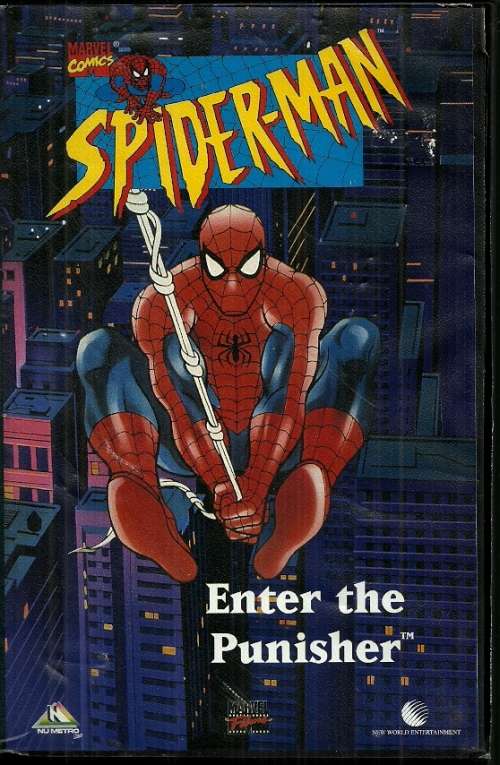 SPIDERMAN : Enter the Punisher - VHS Tape