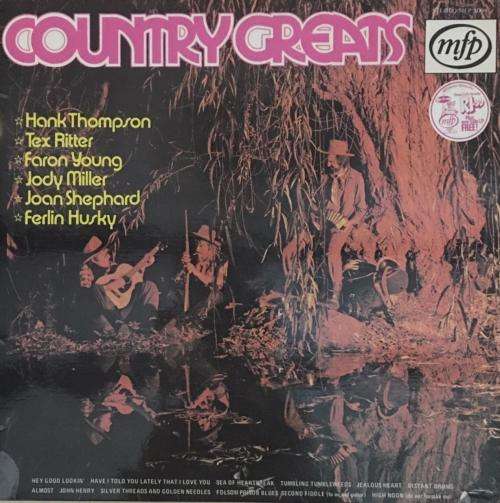COUNTRY GREATS LP Vinyl Record