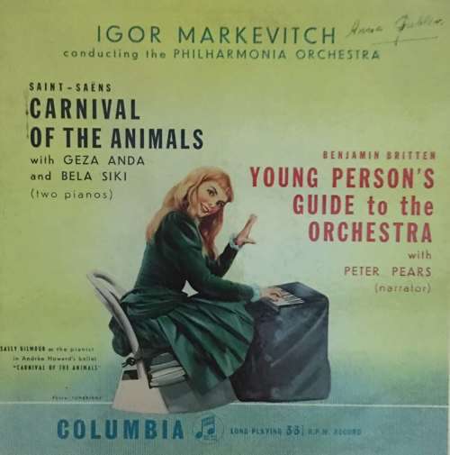 Carnival of the Animals - IGOR MARKEVITCH LP Vinyl Record