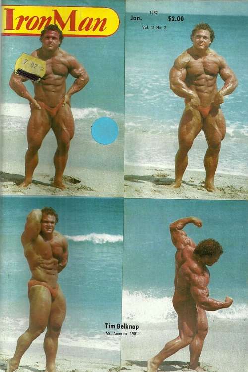 Iron Man Bodybuilding Magazine - Jan 1982 Vol. 41, No. 2