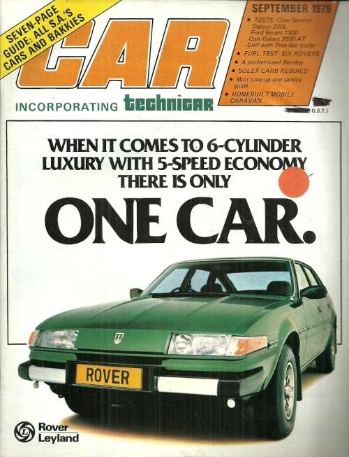 CAR Magazine - Sep 1979 Issue
