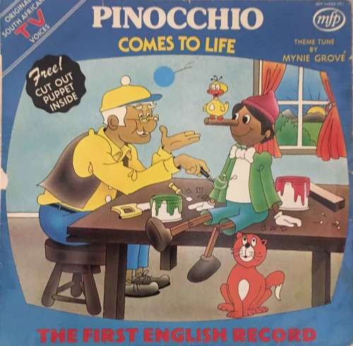 PINOCCHIO : Comes To Life - Original South African TV Voices LP Vinyl Record