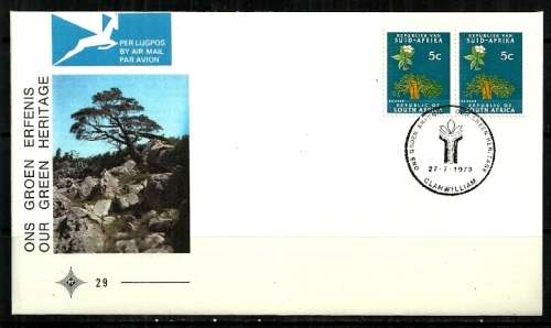 South Africa - 1973 Our Green Heritage FDC 29
