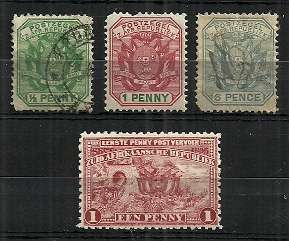 Transvaal Stamps Fine Used
