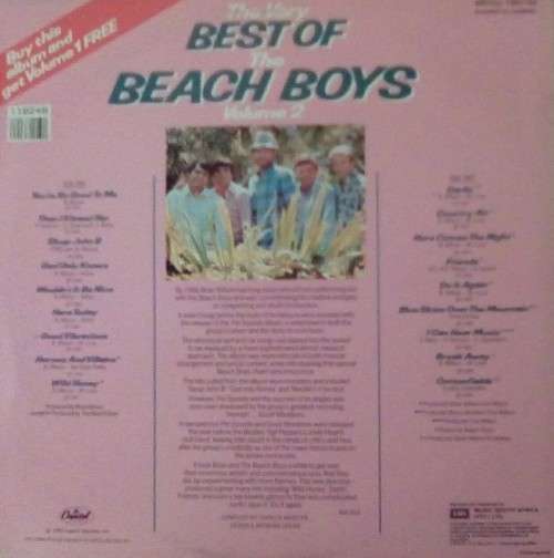 The Very Best of The BEACH BOYS Vol. 2 LP Vinyl Record