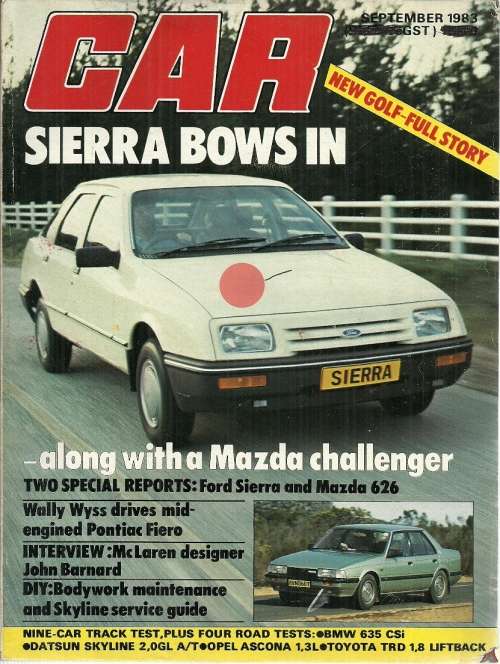 CAR Magazine - Sep 1983 Issue