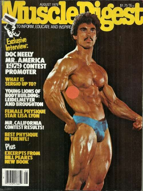 Muscle Digest Bodybuilding Magazine - Aug 1979 Vol. 3, No. 4