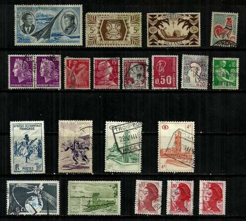 France Collection of Stamps Used