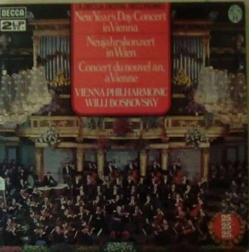 Willi Boskovsky - New Year's Day Concert in Vienna 2 LPs Vinyl Records