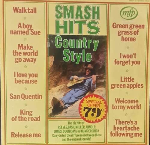 Smash Hits Country Style LP Vinyl Record