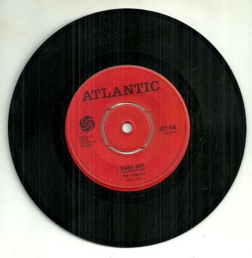 The Rascals - A Beautiful Morning / Rainy Day 7` Single Vinyl Record