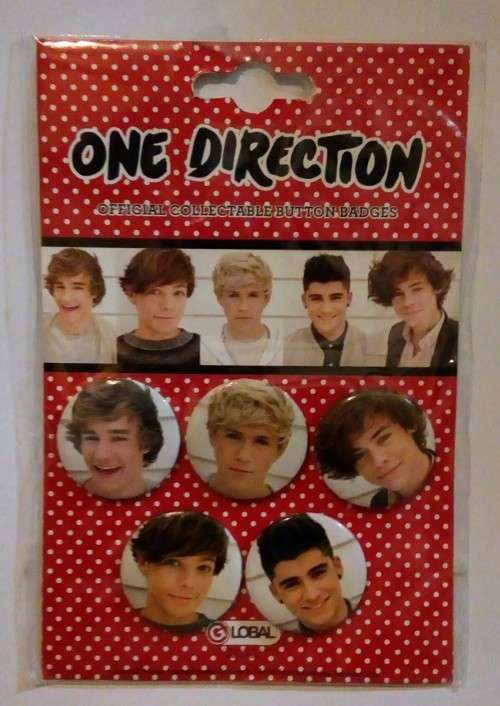 1D One Direction - Official Collectable Button Badges