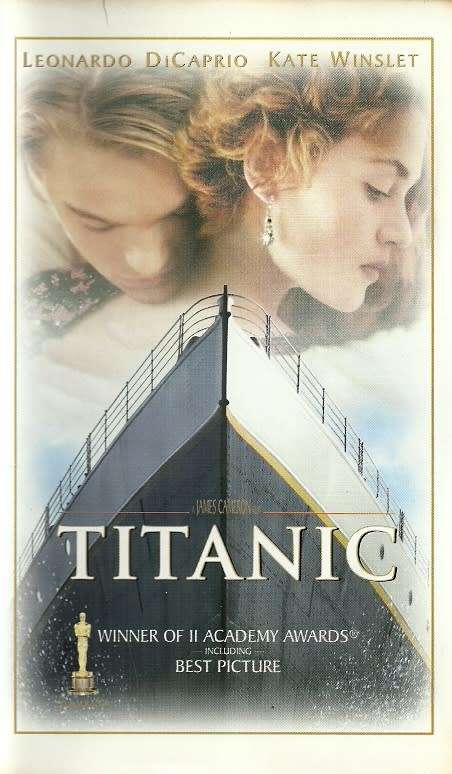 Titanic - VHS Video Tape