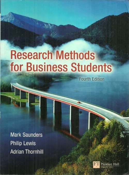 Research Methods for Business Students - Fourth Edition