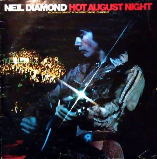 Neil Diamond - Hot August Night 2 LPs Vinyl Records Set