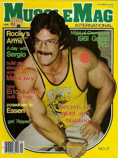 Muscle Mag International Bodybuilding Magazine - Jan 1982