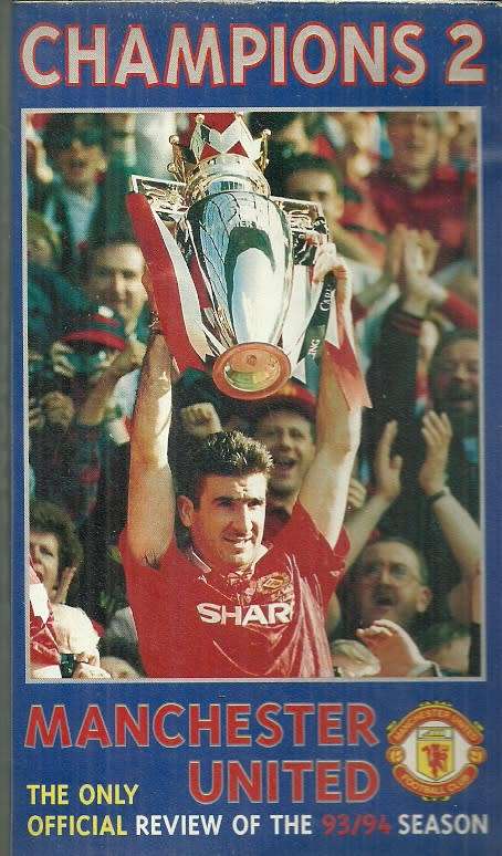Manchester United : Champions 2 - The 1993/94 Official Review  - VHS Tape