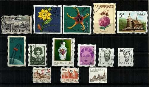 Poland Collection of Stamps Fine Used