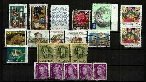 Australia Collection of Stamps Fine Used