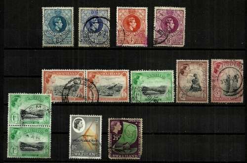 Swaziland - Collection of Stamps Used