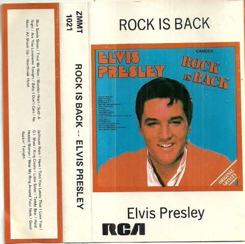 Elvis Presley - Rock is Back Cassette Tape