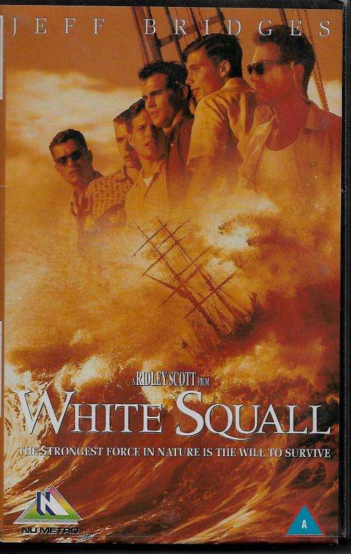 White Squall  VHS Tape