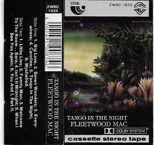 Fleetwood Mac - Tango In The Night Cassette Tape
