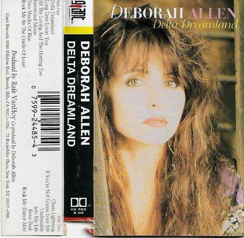 Deborah Allen - Delta Dreamland Cassette Tape - USA Edition