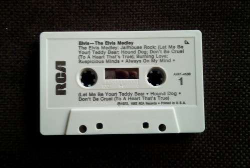 Elvis Presley - The Elvis Medley Cassette Tape - USA Edition