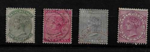 Natal  1882-1889 Stamps Used