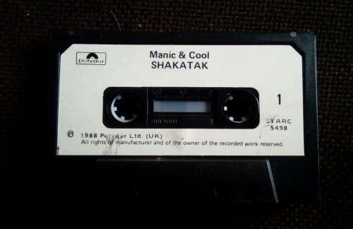 Shakatak - Manic & Cool Cassette Tape